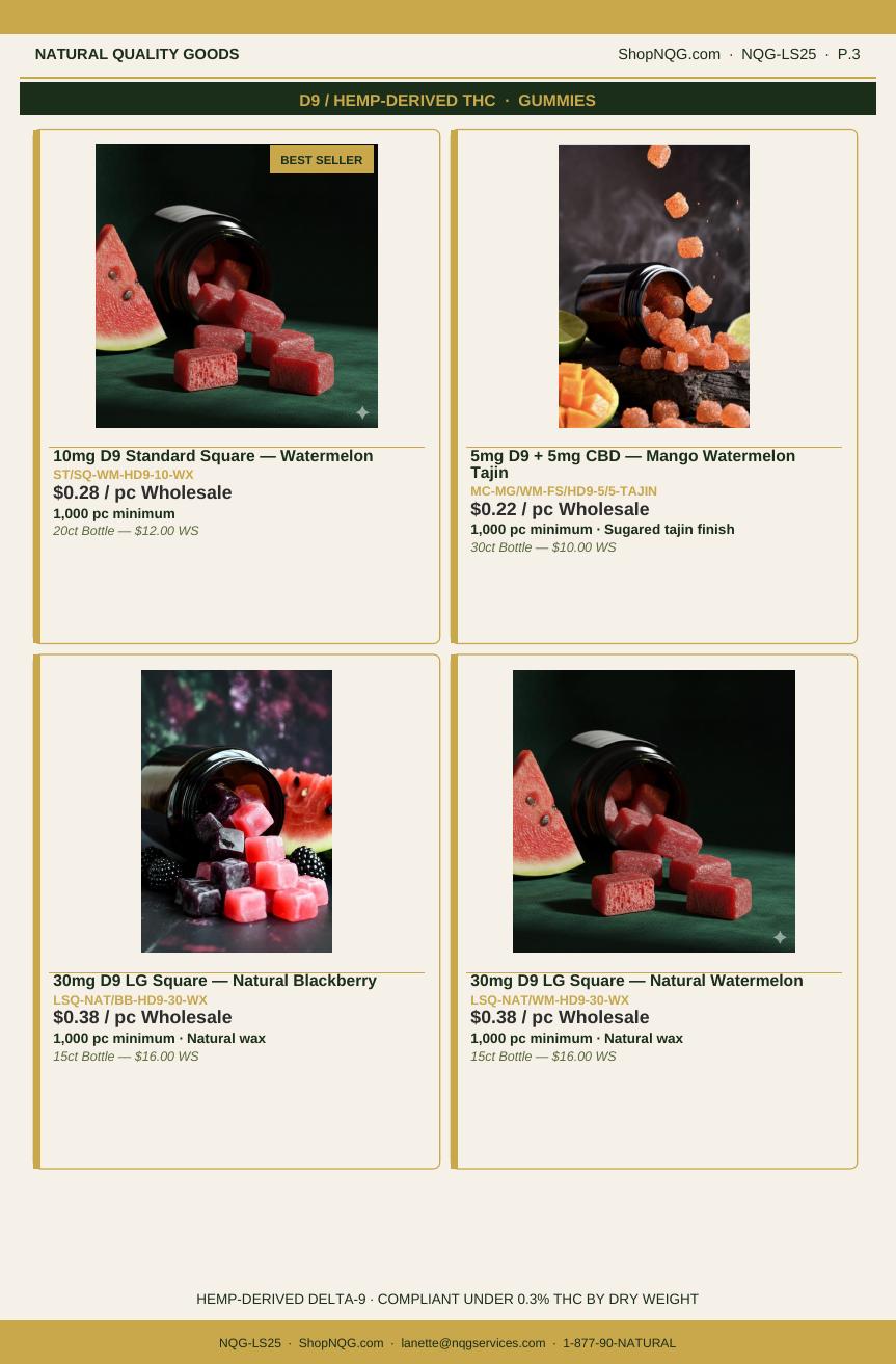 NQG Wholesale Catalog page 3