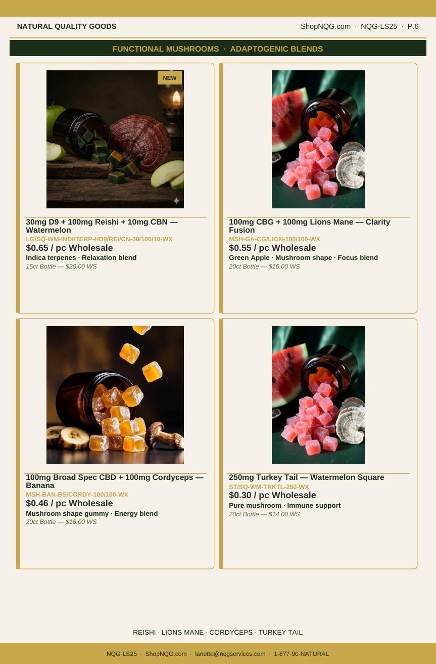 NQG Wholesale Catalog page 6