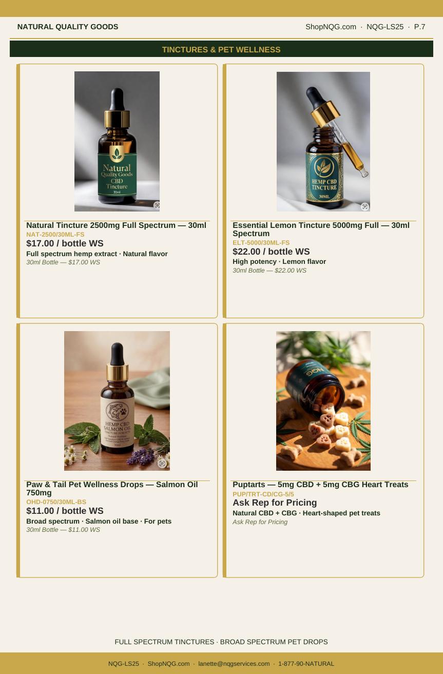NQG Wholesale Catalog page 7