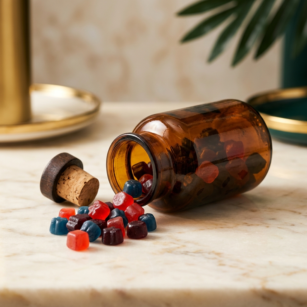 FULL SPEC 25 MG CBD 25 MG CBN MICRO CUBE SLEEP MIXED BERRY SUGARED